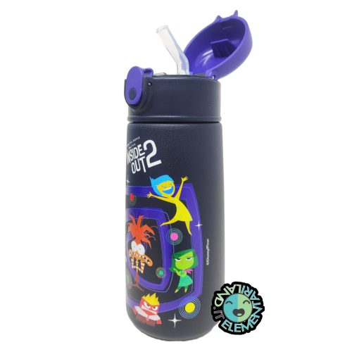 Borraccia Termica PICCOLA con Cannuccia INSIDE OUT 2 Blu - immagine 2