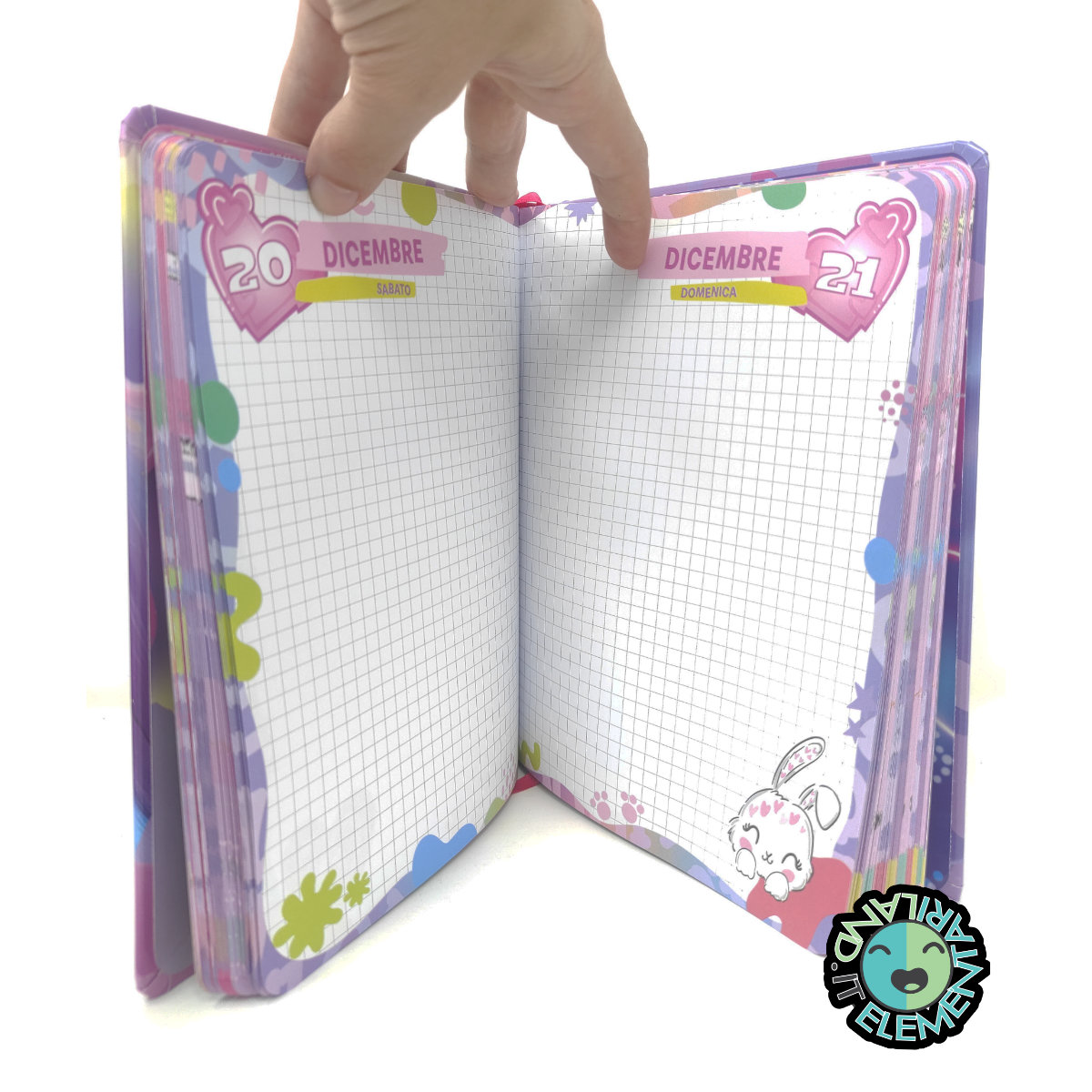 diario scolastico pagina grande