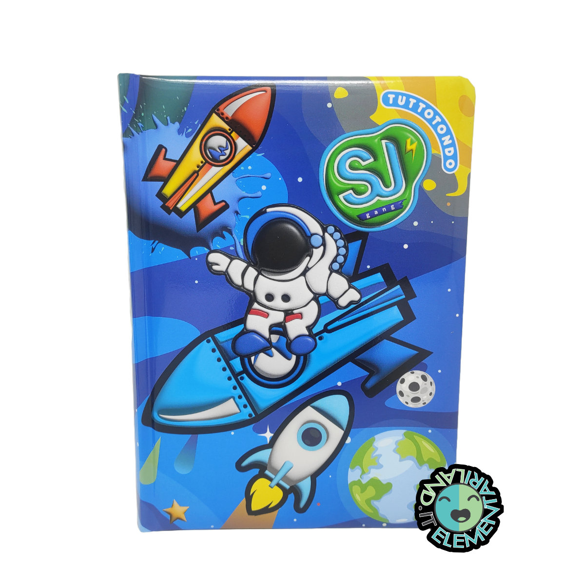 Featured image for “Diario Scuola Elementare DATATO 2025-2026 SJ Bambino Spazio”