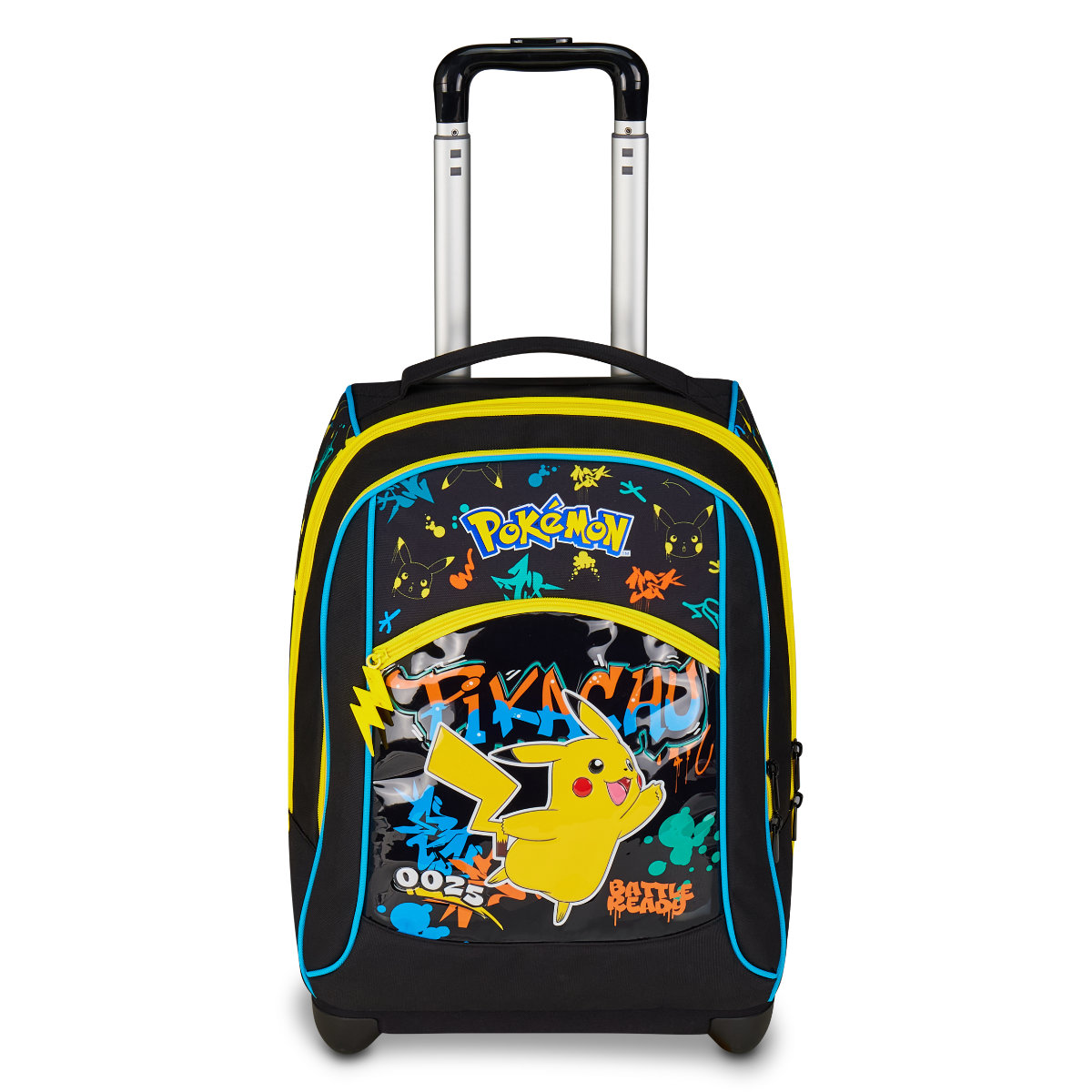 Featured image for “Trolley POKEMON Fisso 2 RUOTE Pikachu”