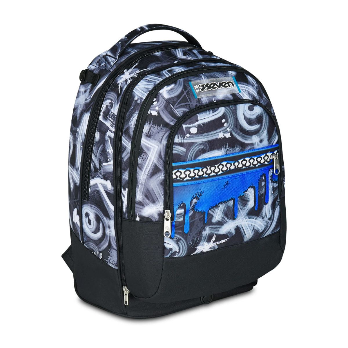 Trolley SEVEN Separabile 3 RUOTE DETACH - EXTRA GRANDE - Graffiti Boy - immagine 7