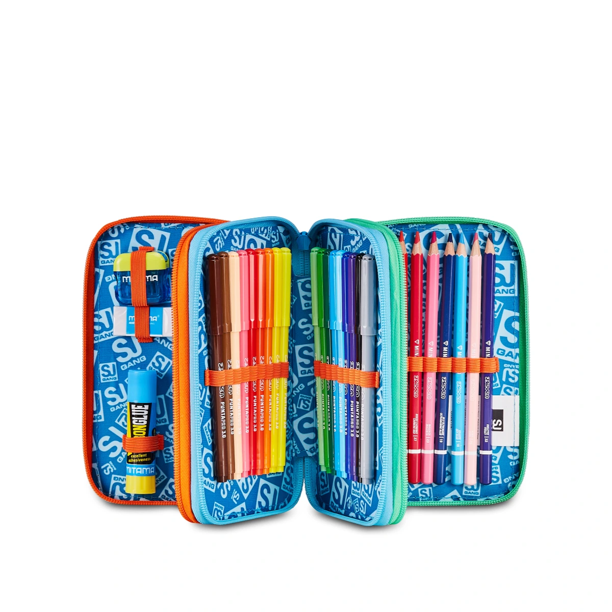 Astuccio SJ 3 ZIP - SPACE RIDE - Spazio Astronauta 3D Bambino - immagine 2