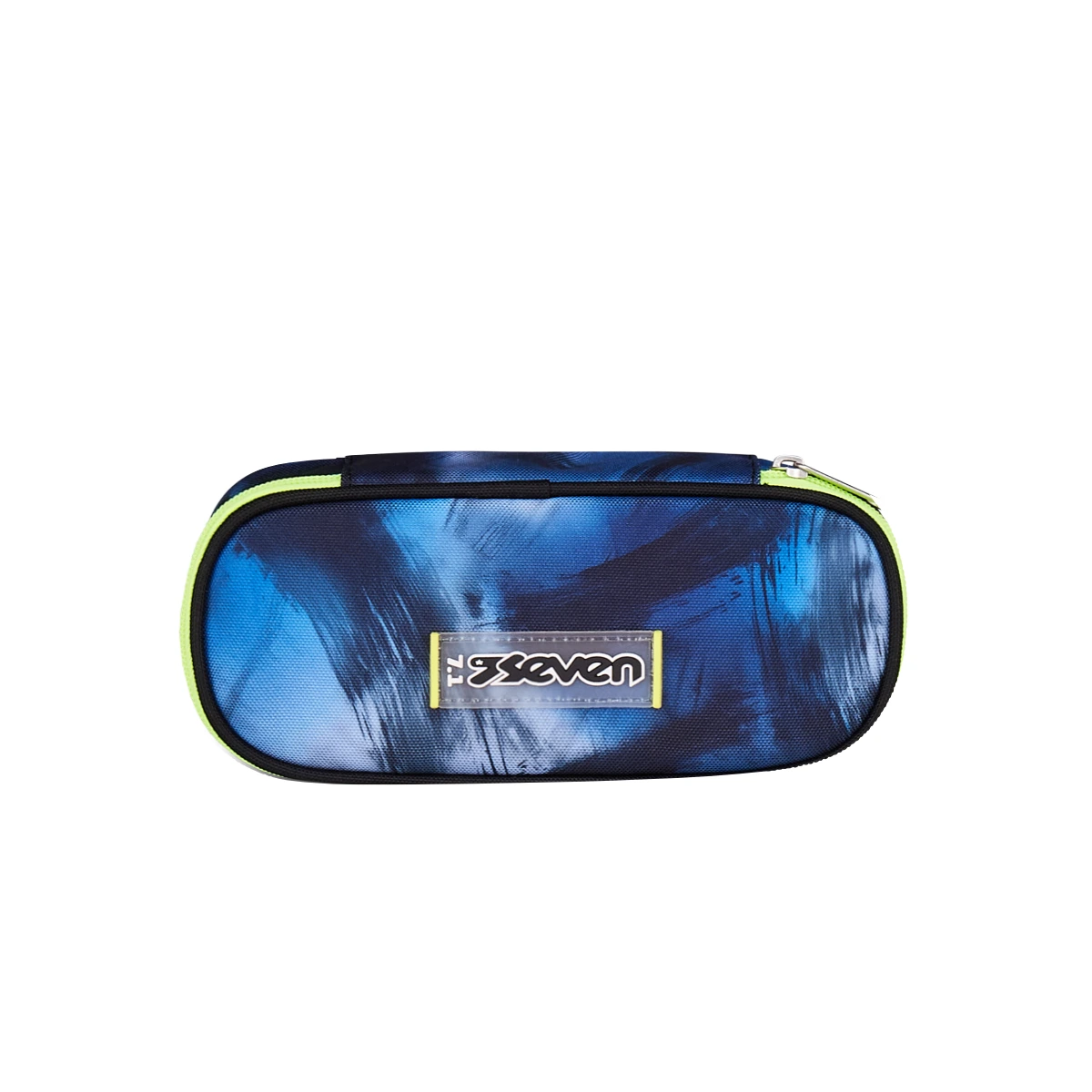Astuccio Portapenne Bustina SEVEN Round Plus - BLU FUSION - Bambino - immagine 2