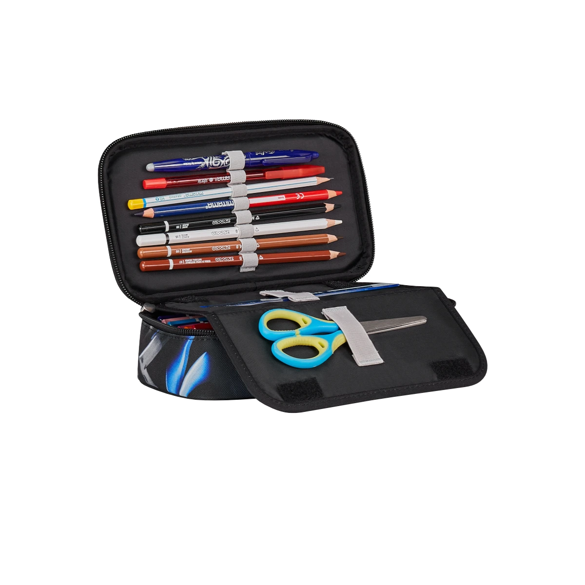 Astuccio Quick Case SEVEN Freethink Zig Zag Nero Blu - immagine 3