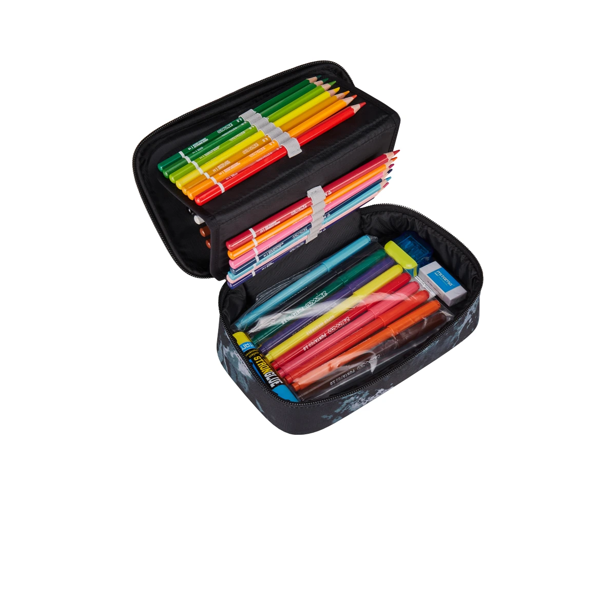 Astuccio Quick Case SEVEN Freethink Verde Ottanio Nero - immagine 2