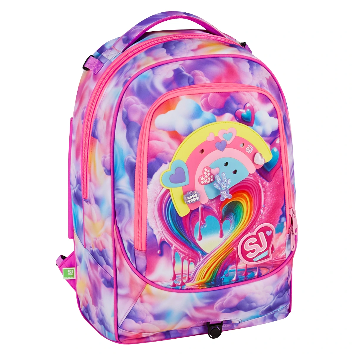 Trolley SJ Separabile 8 RUOTE - JOYFUL PINS - Arcobaleno Bambina - immagine 8