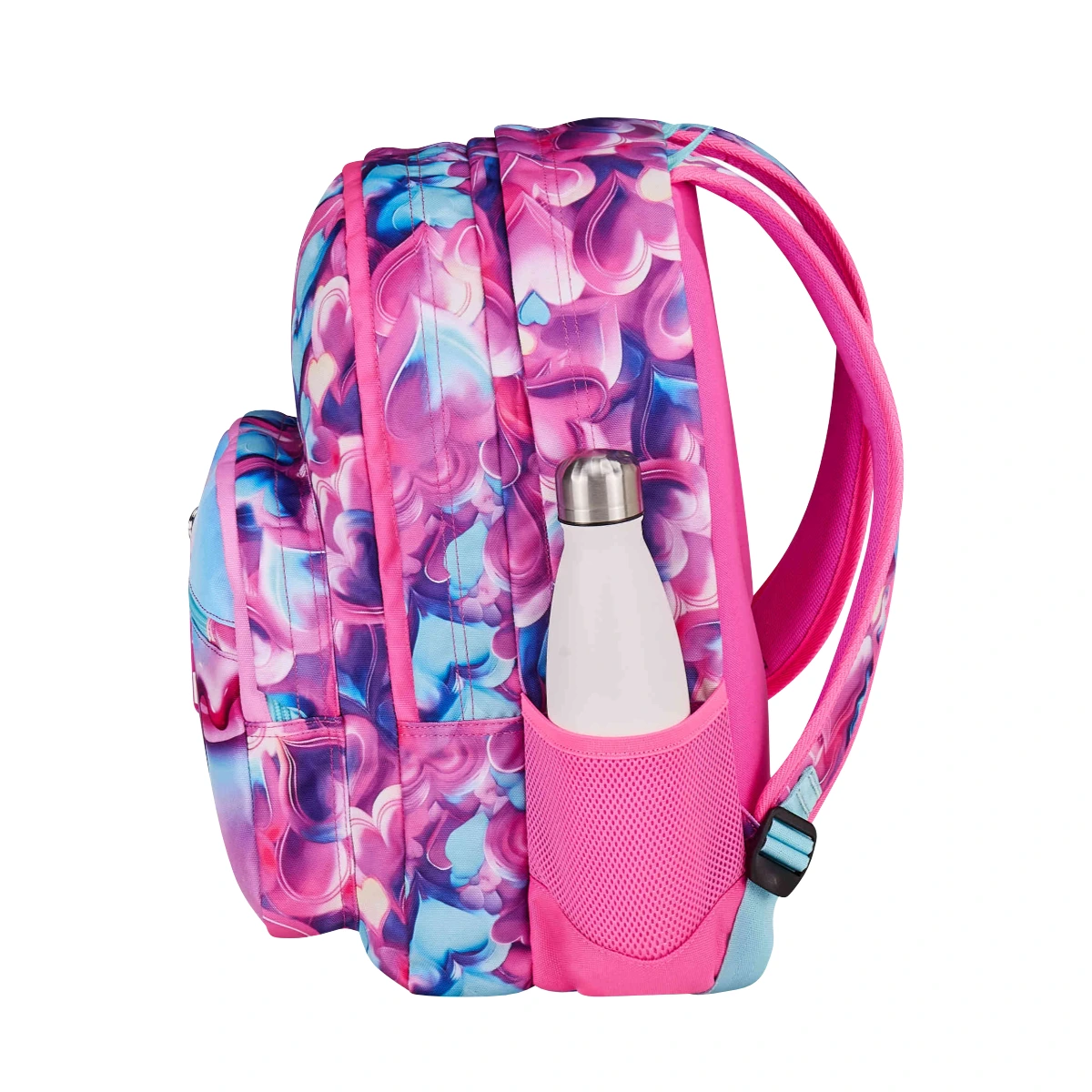 PACCHETTO Zaino + Astuccio SJ Ever Bambina - PINK BEAT - - immagine 5