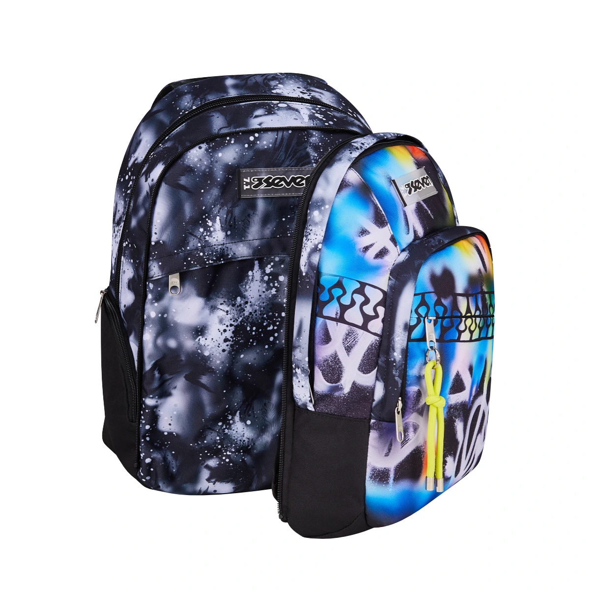 Zaino SEVEN Dual DETACH con Zainetto Staccabile BUZZY NOTE Boy - immagine 10