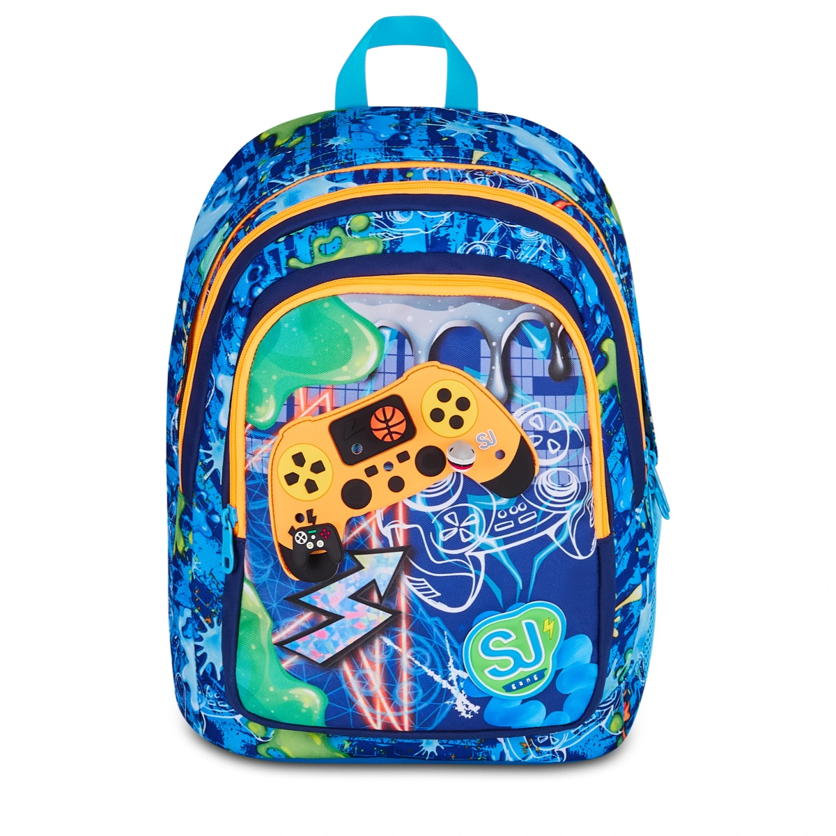 Featured image for “Zaino SJ Advanced Bambino - JOYFUL PINS BOY - Joystick con PINS Attacca Stacca”