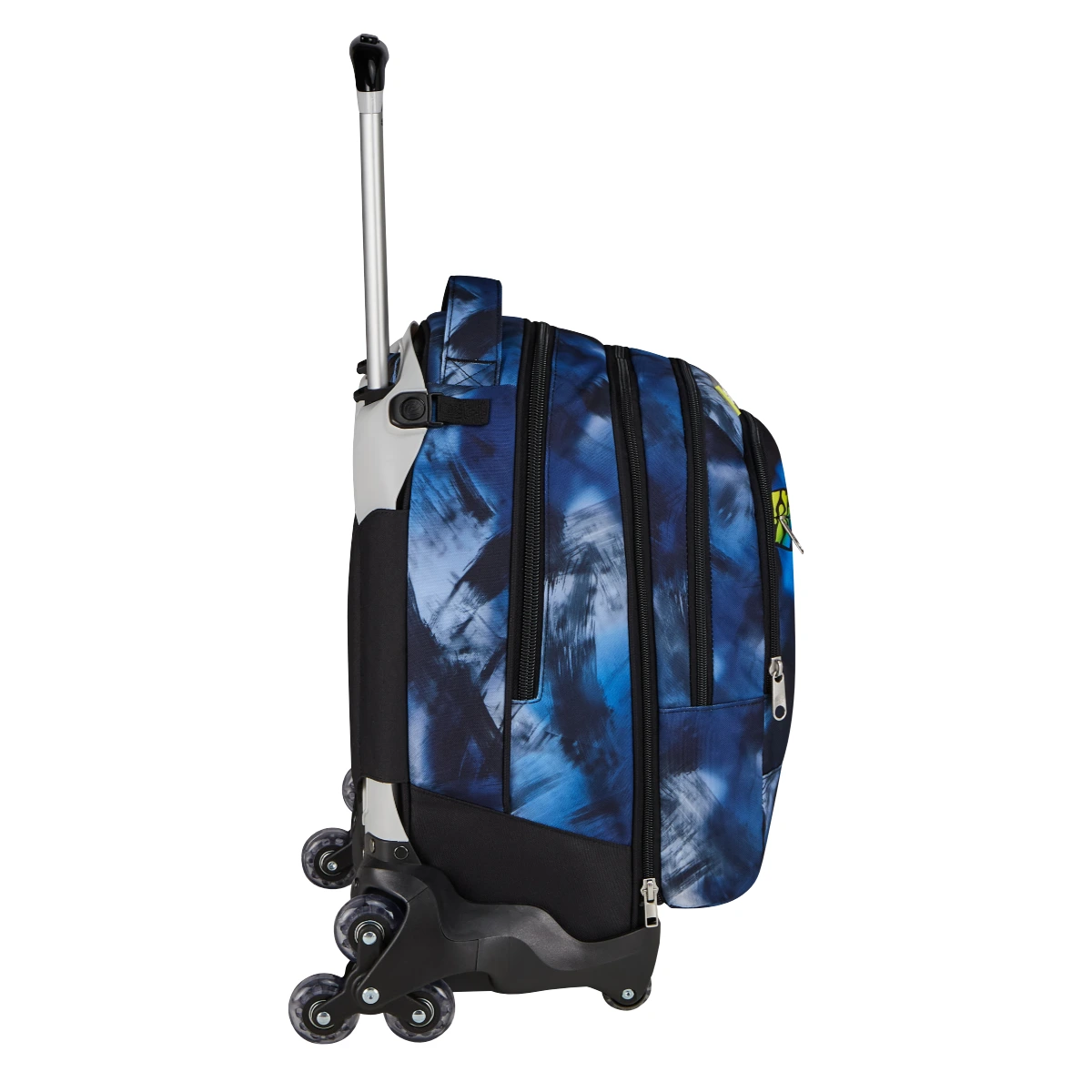 Trolley SEVEN Separabile 8 RUOTE DETACH - EXTRA GRANDE - Blu Fusion - immagine 4