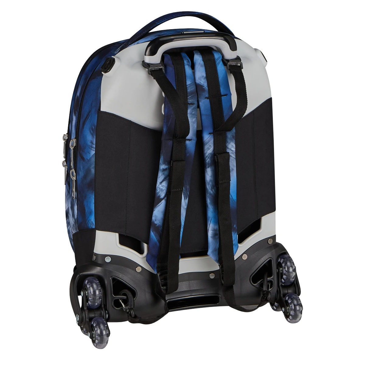 Trolley SEVEN Separabile 8 RUOTE DETACH - EXTRA GRANDE - Blu Fusion - immagine 7