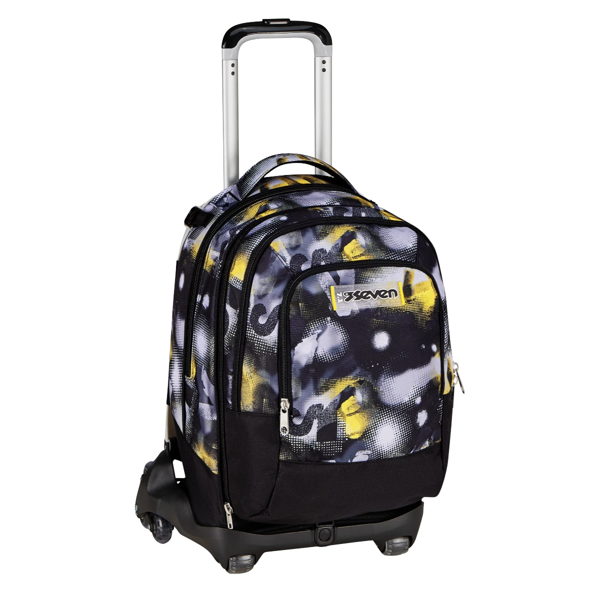 Trolley SEVEN Separabile 8 RUOTE DETACH - EXTRA GRANDE - Golden Paint - immagine 3