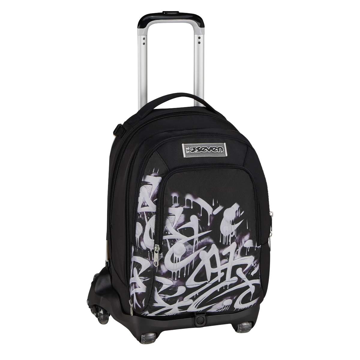 Trolley SEVEN Separabile 8 RUOTE DETACH - EXTRA GRANDE - Plumpy Line Boy - immagine 3