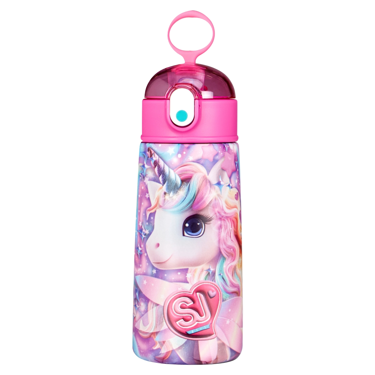 Featured image for “Borraccia SJ Termica PICCOLA con Cannuccia Bambina LED UNICORN”