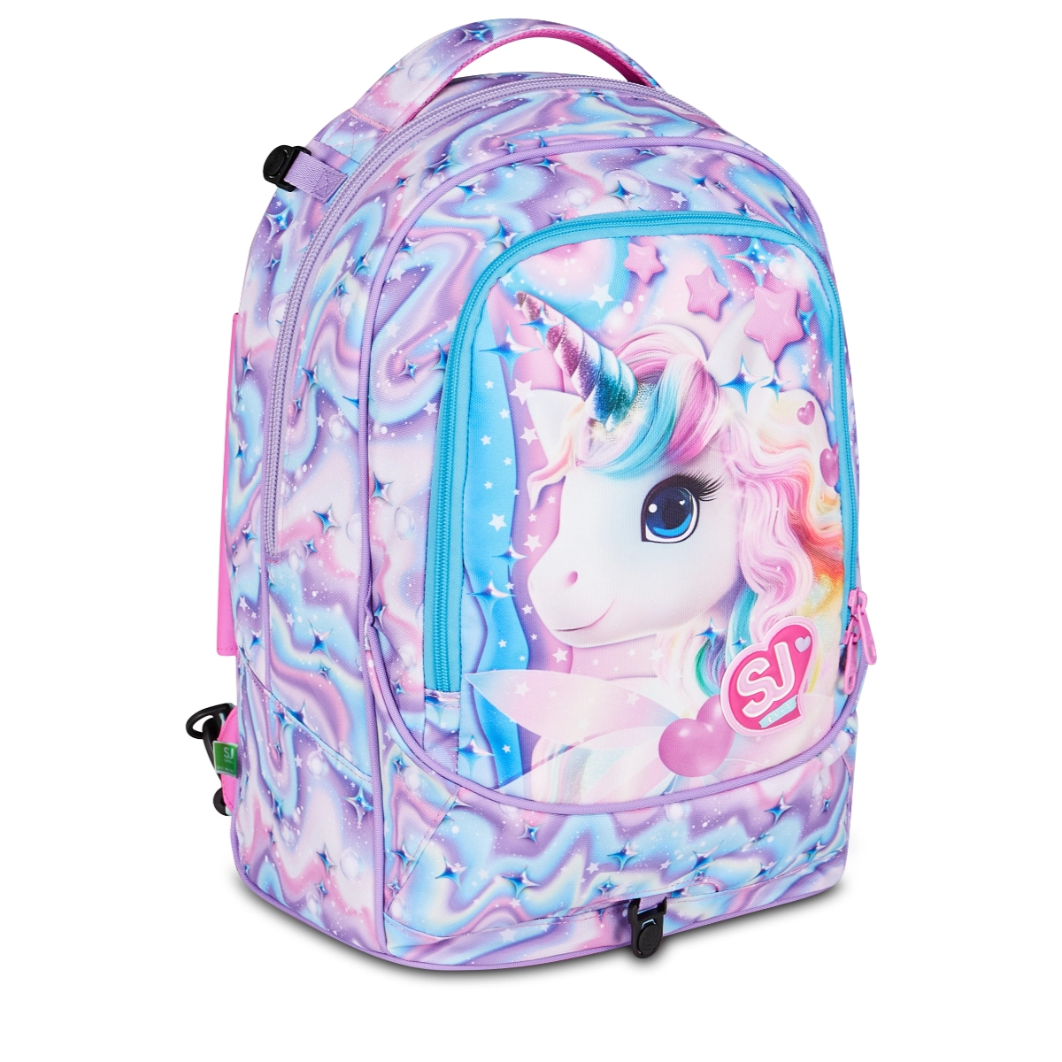 Trolley SJ Separabile 8 RUOTE - GLOW UNICORN GIRL- Unicorno Bambina - immagine 7
